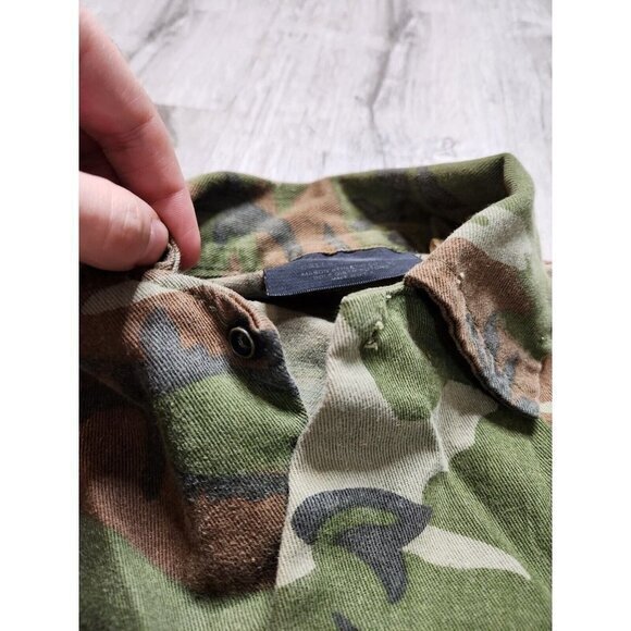 Vintage Ben Lee Camo Utility Button Up Jacket Mens Medium - Picture 11 of 11